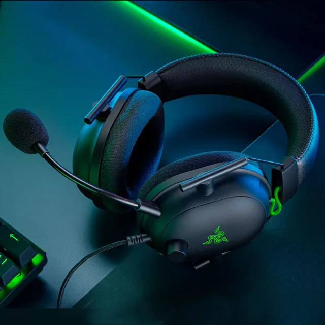 هدست گیمینگ ریزر مدل BlackShark V2 X با نویز کنسلینگ بدنه و نویز کنسلینگ میکروفون (ENC)، ا 102837617