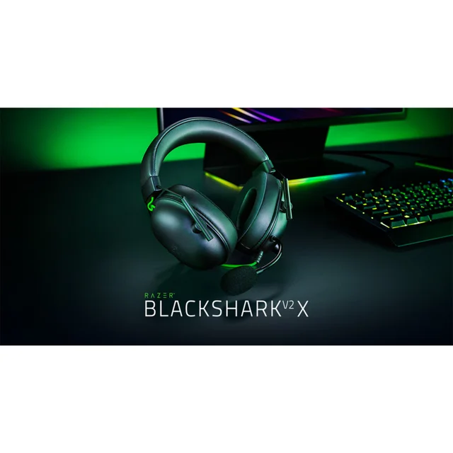 هدست گیمینگ ریزر مدل BlackShark V2 X با نویز کنسلینگ بدنه و نویز کنسلینگ میکروفون (ENC)، ا 102837621