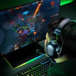 هدست گیمینگ ریزر مدل BlackShark V2 X با نویز کنسلینگ بدنه و نویز کنسلینگ میکروفون (ENC)، ا 102837612