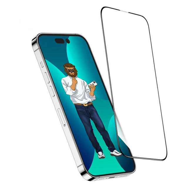 محافظ صفحه نمایش گرین لاین مدل 9H steve مناسب برای گوشی موبایل اپل iphone 14 pro max 102543409