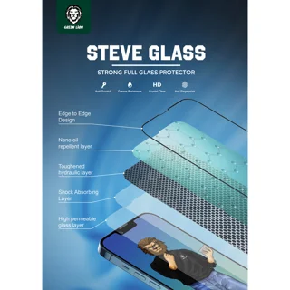 محافظ صفحه نمایش گرین لاین مدل Steve مناسب برای گوشی موبایل اپل iPhone 13 / 13 Pro 102543060