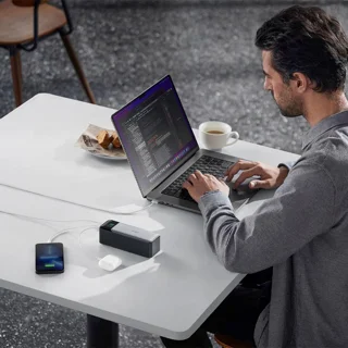 پاوربانک انکر مدل A1289 Anker 737 ظرفیت 24000 میلی آمپر ساعت 102541350