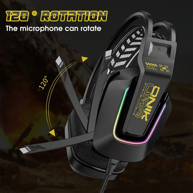 هدست گیمینگ اونیکوما مدل X13 RGB 102473561