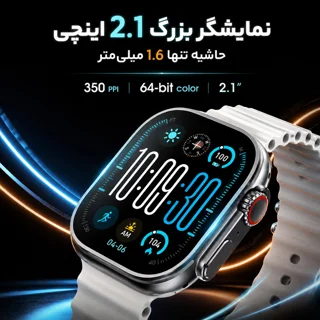 ساعت هوشمند 49 میلی‌متری لیواکس مدل GS-59 با بند سیلیکونی 102833878