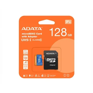 کارت حافظه microSDXC ای دیتا مدل Premier کلاس 10 استاندارد UHS-I V10 A1سرعت 100MBps ظرفیت  102858543