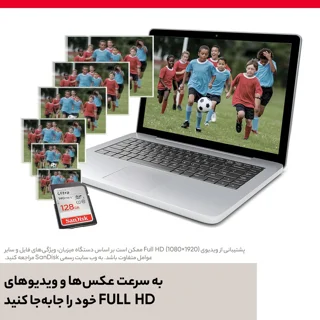 کارت حافظه SDXC سن دیسک مدل Ultra کلاس 10 استاندارد UHS-I U1 سرعت 140MB/s ظرفیت 128 گیگابا 102858574