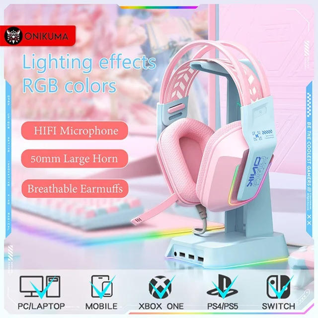 هدست گیمینگ اونیکوما مدل X13 RGB 102473573