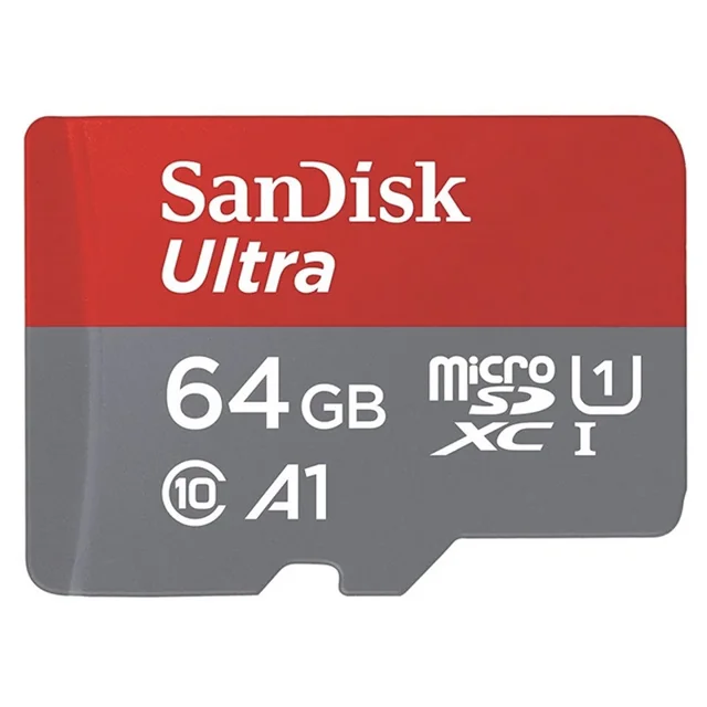 کارت حافظه microSDHC سن دیسک مدل Ultra A1 کلاس 10 استاندارد UHS-I سرعت 100MBps ظرفیت ۶۴ گی 102858423