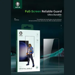 محافظ صفحه نمایش گرین لاین مدل 9H Crystal Shield مناسب برای گوشی موبایل سامسونگ Galaxy S24 102543325