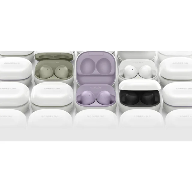 هدفون بلوتوثی سامسونگ مدل Galaxy Buds 2 با نویز کنسلینگ فعال (ANC)، درگاه شارژ USB Type-C، 102476152