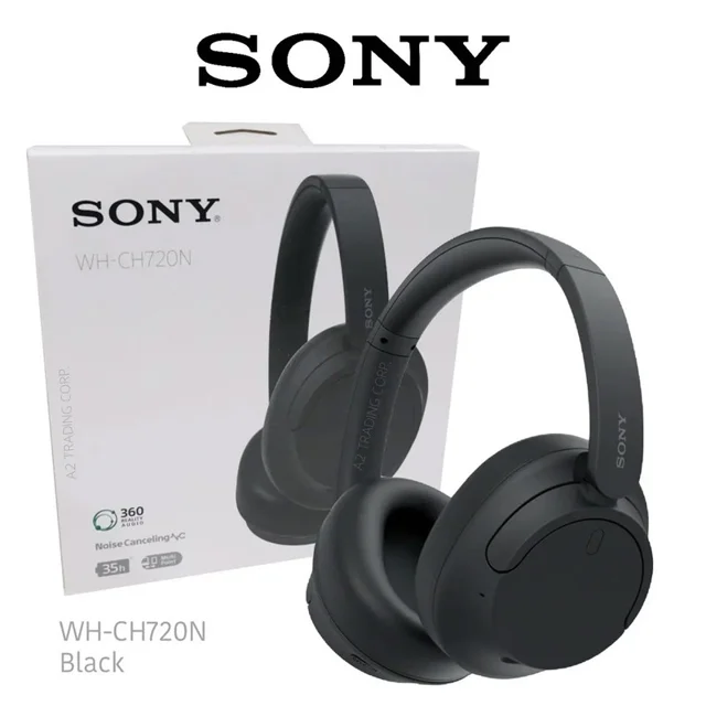 هدفون بلوتوثی سونی مدل WH-CH720N با نویز کنسلینگ فعال (ANC)، درگاه شارژ USB Type-C، دارای  102474966