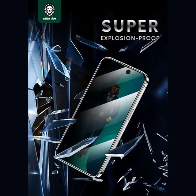 محافظ صفحه نمایش گرین لاین مدل 3D GN3DSFPY14P مناسب برای گوشی موبایل اپل iPhone 14 Pro 102543443