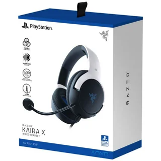 هدست گیمینگ ریزر مدل RAZER KAIRA X PS5 با سیم، جک 3.5 میلی‌متری، درایور 50 میلی‌متری TriFo 102837832