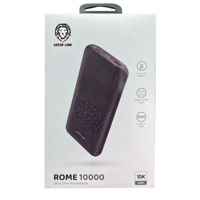 پاوربانک گرین لاین مدل Rome ظرفیت 100000میلی‌آمپر ساعت 102541300