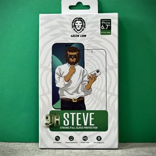 محافظ صفحه نمایش گرین لاین مدل 9H steve مناسب برای گوشی موبایل اپل iphone 14 pro max 102543410