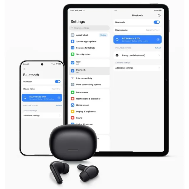 هدفون بلوتوثی شیائومی مدل Redmi Buds 8 102476691