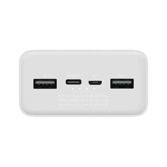 پاوربانک 18 وات شیائومی مدل Mi PB3018ZM ظرفیت 30000 میلی آمپر ساعت 102535200