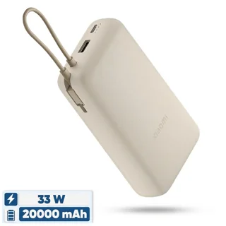 پاوربانک 33 وات شیائومی مدل PB2030MI ظرفیت 20000 میلی آمپر ساعت - گلوبال 102535088