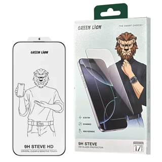 محافظ صفحه نمایش گرین لاین مدل 9H steve مناسب برای گوشی موبایل اپل iPhone 17 Pro Max 102543161