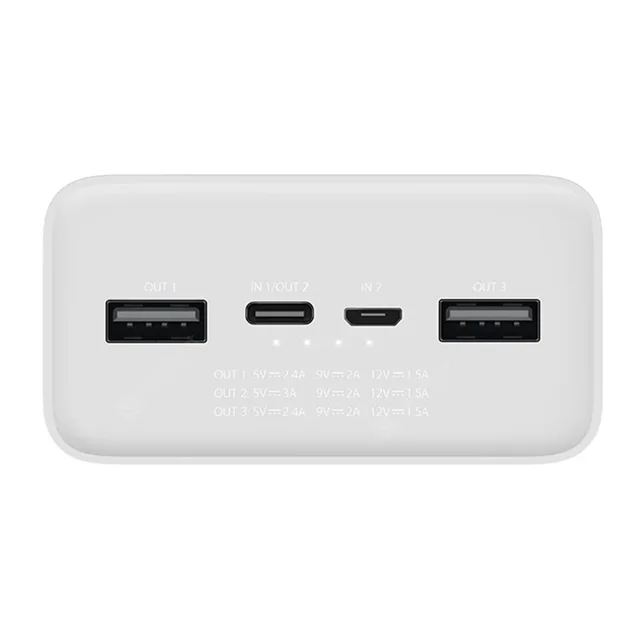 پاوربانک 18 وات شیائومی مدل Mi PB3018ZM ظرفیت 30000 میلی آمپر ساعت 102535214