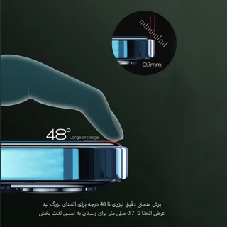 محافظ صفحه نمایش گرین لاین مدل Steve مناسب برای گوشی موبایل اپل iPhone 13 / 13 Pro 102543098