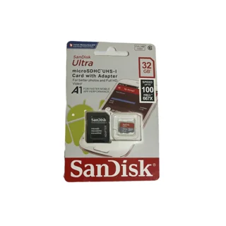 کارت حافظه microSDHC سن دیسک مدل Ultra A1 کلاس 10 استاندارد UHS-I سرعت 100MBps ظرفیت 32 گی 102858456