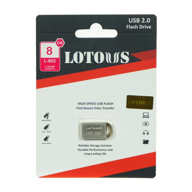 فلش مموری لوتوس مدل L802 ظرفیت 8 گیگابایت 102600637