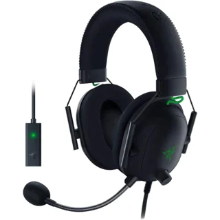 هدست مخصوص بازی ریزر مدل BlackShark V2 + USB Sound Card 102837771