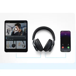 هدفون بی‌سیم انکر مدل Space One با نویز کنسلینگ فعال (ANC)، درگاه شارژ USB Type-C، مقاوم د 102580102