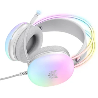 هدست گیمینگ اونیکوما مدل X25 RGB با نویز کنسلینگ میکروفون (ENC)، بدون قابلیت شارژ، اتصال ا 102474032