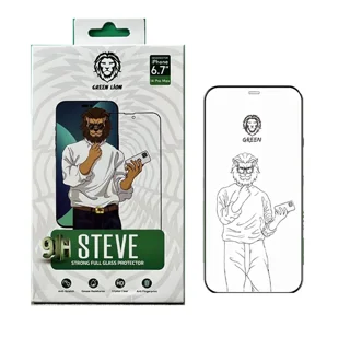 محافظ صفحه نمایش گرین لاین مدل 9H steve مناسب برای گوشی موبایل اپل iphone 14 pro max 102543406