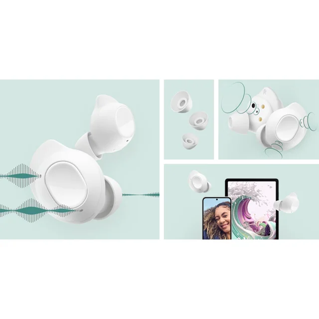 هدفون بلوتوثی سامسونگ مدل Galaxy Buds FE با نویز کنسلینگ فعال (ANC)، درگاه شارژ USB Type-C 102476061