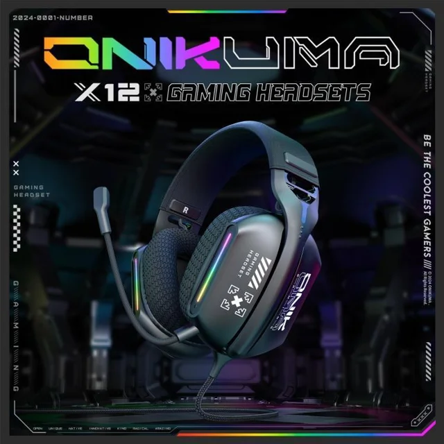 هدست گیمینگ اونیکوما مدل X12 RGB 102473315