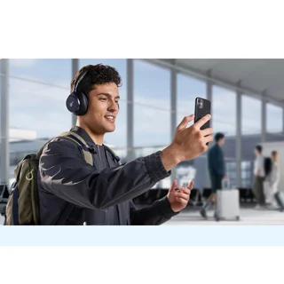 هدفون بی‌سیم انکر مدل Space One با نویز کنسلینگ فعال (ANC)، درگاه شارژ USB Type-C، مقاوم د 102580108