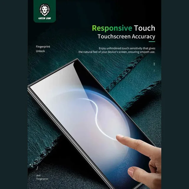 محافظ صفحه نمایش گرین لاین مدل 9H Crystal Shield مناسب برای گوشی موبایل سامسونگ Galaxy S24 102543312