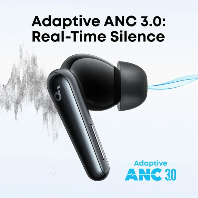 هدفون بلوتوثی انکر مدل Soundcore Liberty 5 با نویز کنسلینگ فعال (ANC)، درگاه شارژ USB Type 102471532