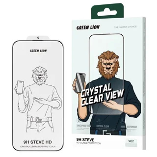محافظ صفحه نمایش گرین لاین مدل 9H steve مناسب برای گوشی موبایل اپل iphone 16 pro 102543218