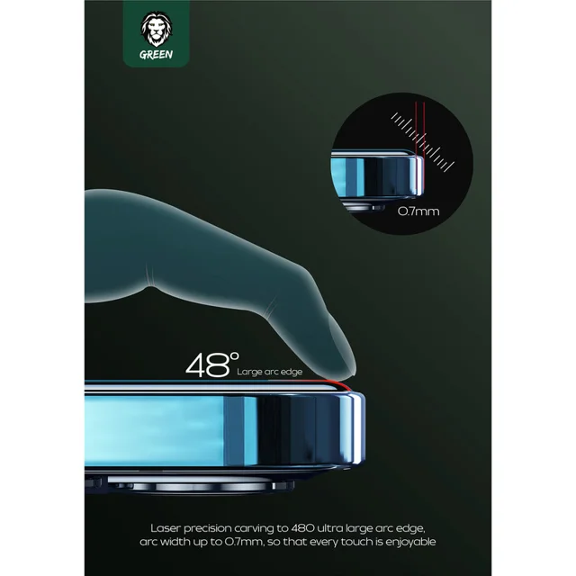 محافظ صفحه نمایش گرین لاین مدل Steve مناسب برای گوشی موبایل اپل iPhone 13 / 13 Pro 102543072