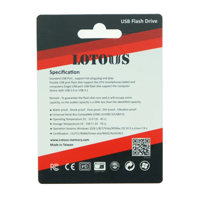 فلش مموری لوتوس مدل L802 ظرفیت 8 گیگابایت 102600636
