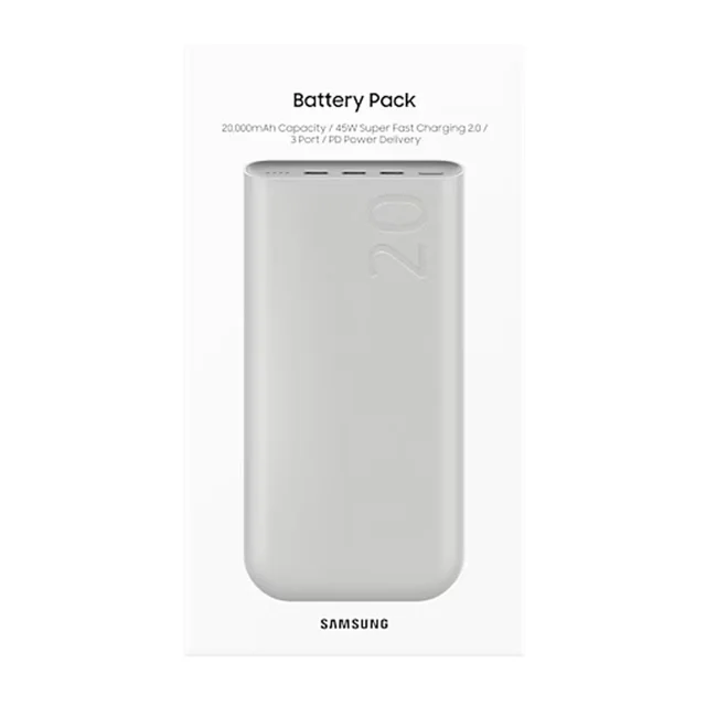 پاوربانک 45 وات سامسونگ مدل Battery Pack EB-P4520 ظرفیت 20000 میلی‌آمپر ساعت 102534717