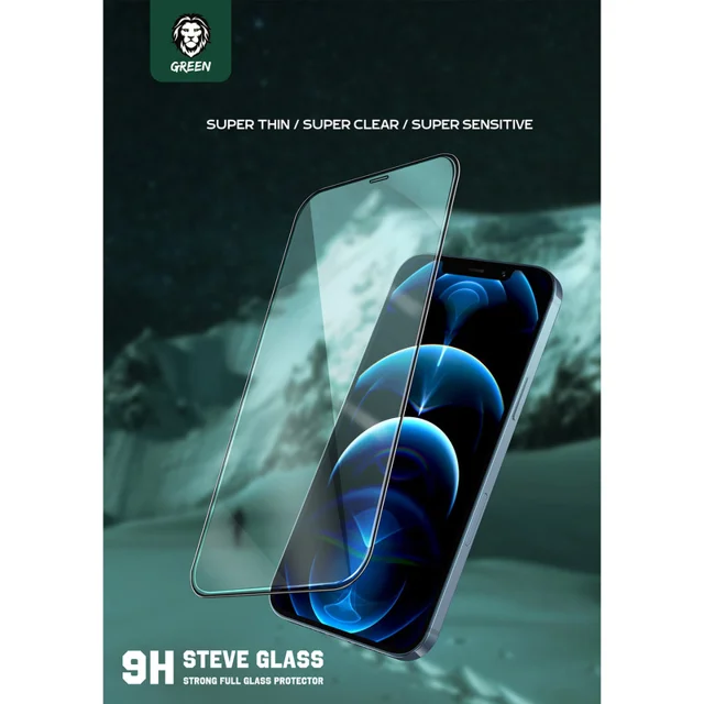 محافظ صفحه نمایش گرین لاین مدل Steve مناسب برای گوشی موبایل اپل iPhone 13 / 13 Pro 102543074
