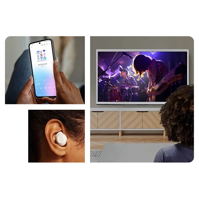هدفون بلوتوثی سامسونگ مدل Galaxy Buds FE با نویز کنسلینگ فعال (ANC)، درگاه شارژ USB Type-C 102476051