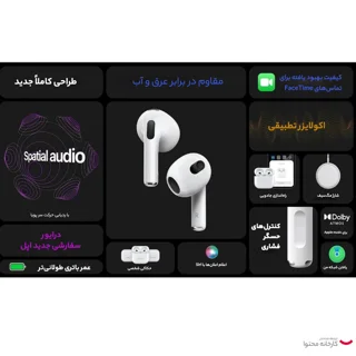 هدفون بلوتوثی اپل مدل AirPods 3 Wireless Charging 102584027