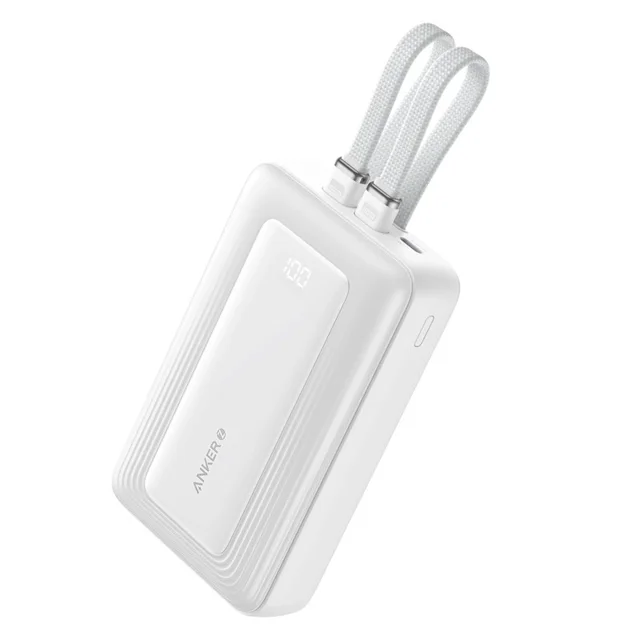 پاوربانک انکر مدل A1681 ظرفیت 20000 میلی آمپر ساعت به همراه کابل لایتنیگ و کابل USB Type-C 102541373