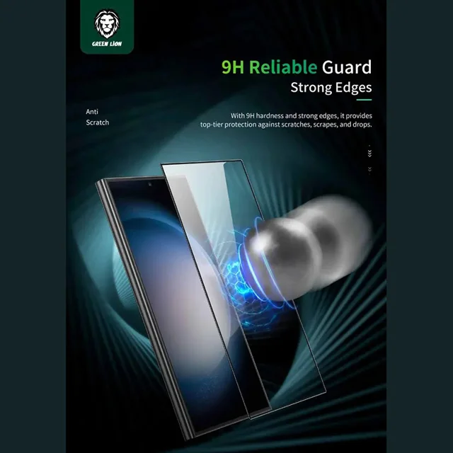 محافظ صفحه نمایش گرین لاین مدل 9H Crystal Shield مناسب برای گوشی موبایل سامسونگ Galaxy S24 102543322