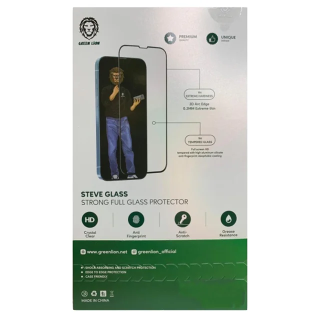 محافظ صفحه نمایش گرین لاین مدل Steve مناسب برای گوشی موبایل اپل iPhone 13 / 13 Pro 102543075