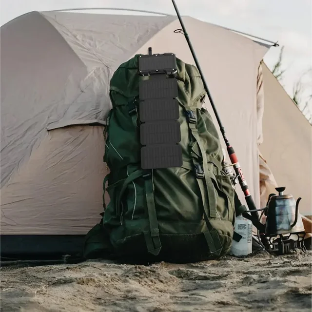 پاوربانک گرین لاین مدل GL-PX27 Solar 5-Panel ظرفیت 20000 میلی‌آمپر ساعت 102541280