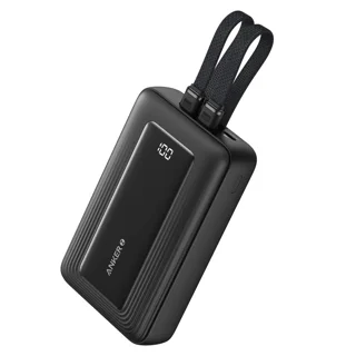 پاوربانک انکر مدل A1681 ظرفیت 20000 میلی آمپر ساعت به همراه کابل لایتنیگ و کابل USB Type-C 102541372